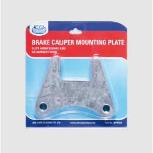 Ark Galvanised Brake Caliper Mounting Plate (Blister Pack Of 1) 
