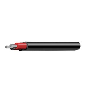 2Bs Tinned Red/Black Twin Sheath Cable (30m Roll)