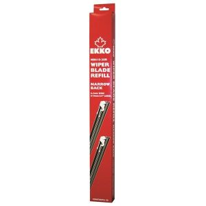 Ekko 610mm X 6.5mm Narrow Plastic Back Wiper Refill (Pack Of 20) 