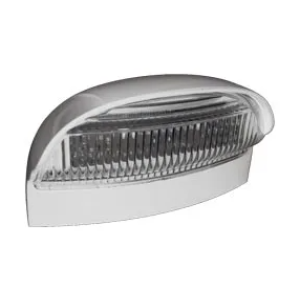 WHITEVISION 9-33V LED NUMBER PLATE LIGHT WITH WHITE HOUSING