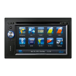 Blaupunkt New York 800 2 Din DVD/CD/mp3/wma Player With Gps & Bluetooth (I-Pod Ready)