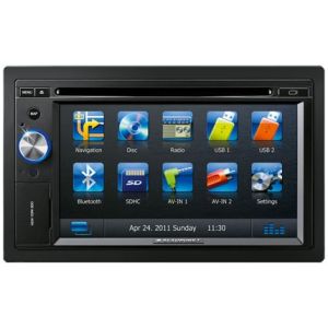 Blaupunkt New York 830 2 Din Multimedia DVD/CD/mp3 /mp3/wma Player With Navigation & Bluetooth, I-Pod & I-Phone Compatible