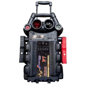 12/24V 5200 Amp Jumpstarter With Welding Socket And Trolley 