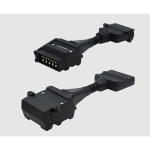 Whitevision 12 Pin Flat Plug To 7 Pin Flat Female Trailer Adaptor