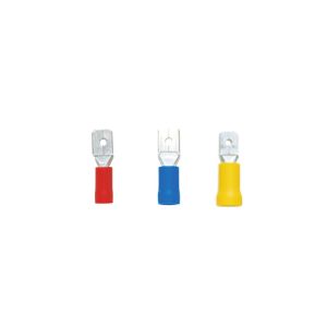 Carroll Blue 6.3mm Male Crimp Terminal (Pack Of 100)