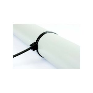 Quickcrimp 200mm X 4.8mm Black Hose Cable Tie (Pack Of 100)