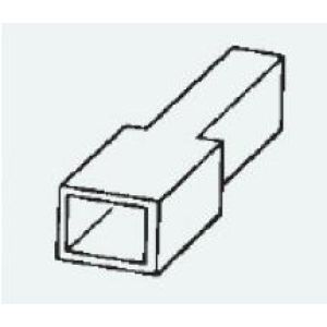 Quikcrimp Single Pin Female Connector Housing (Pack Of 10) 