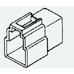 Quickcrimp 4 Pin Reverse Female Connector Housing (Pack Of 10) 