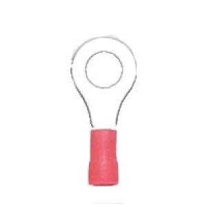 Quikcrimp Red 6mm Eye Crimp Terminal (Pack Of 100)