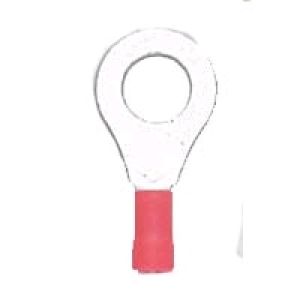 Quikcrimp Red 8mm Eye Crimp Terminal (Pack Of 100)  