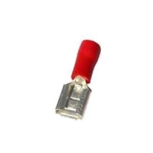Quikcrimp Red Female 2.8mm Crimp Terminal (Pack Of 100)
