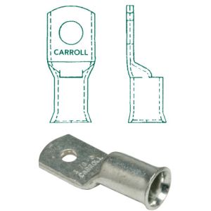 Quikcrimp 00Bs 70mm² Cable 10mm Stud Cable Lug (Pack Of 10)