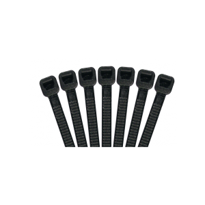 Quikcrimp 203Mm X 2.5Mm Black Cable Tie (Pack of 100)