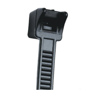 Quikcrimp 203mm X 3.2mm Black Cable Tie (Pack Of 100)