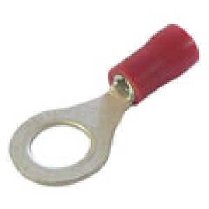 Bellanco Red Double Grip 3mm Eye Crimp Terminal (Pack Of 100)