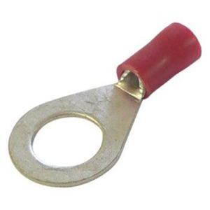 Bellanco Red 8mm Eye Crimp Terminal (Pack Of 100)  