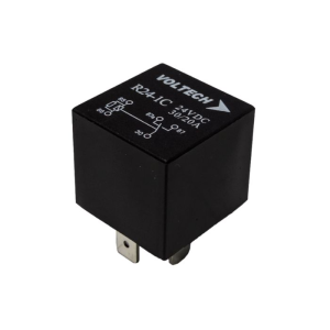Electro 24V 30/20 Amp 5 Pin Resistor Protected Change Over Relay