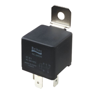 Britax 12V 40 Amp 4 Pin Resistor Protected Normally Open Relay