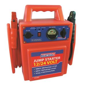 Matson 12-24V 3800 Amp Roadside Assist Jump Starter 