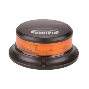 ROADVISION 10-30V LOW PROFILE AMBER BEACON WITH FIXED MOUNTING