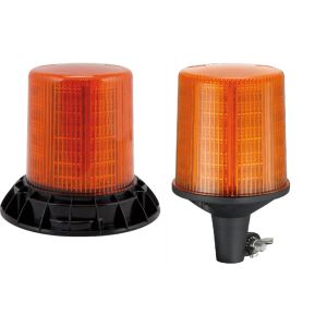 Roadvision 10-30V Amber Led Beacon With 5 Flash Patterns & Magnetic Base