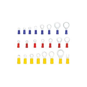 Carroll Blue 5mm Eye Copper Grip Crimp Terminal (Pack Of 100)