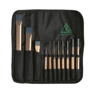 Rennsteig 11 Piece Chisel And Punch Tool Roll (May - July 2020) 
