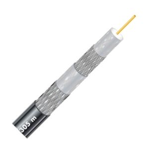 Quad Shield 75 Ohm Coaxial Cable (100m Roll)  