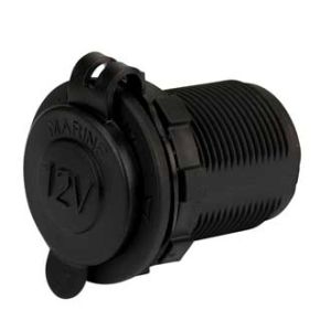 12-24V FLUSH MOUNT CIGARETTE LIGHTER SOCKET