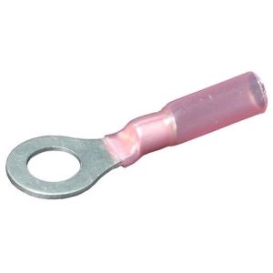 Carroll Red 6mm Eye Heatshrink Adhesive Lined Terminal (Pack Of 25) 