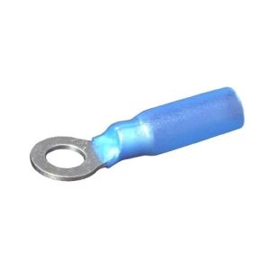 Carroll Blue 5mm Eye Heatshrink Adhesive Lined Terminal (Pack Of 25) 