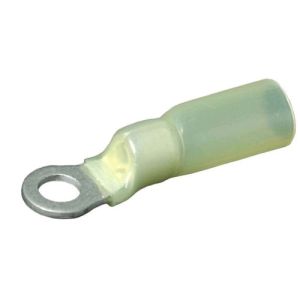 Carroll Yellow 5mm Eye Heatshrink Adhesive Lined Terminal (Pack Of 25) 