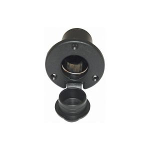 Round Flush Mount Cigarette Lighter Socket  