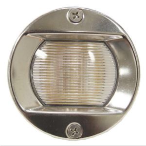 Flush Mount 12V LED Cockpit Light With Stainless Steel Housing 