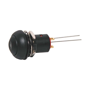 Dome Style On/Off Push Button Switch With 12V LED Indicator 