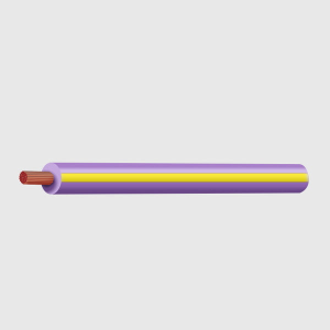 3mm PURPLE/YELLOW SINGLE CORE TRACE CABLE