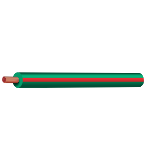 4mm Green/Red Single Core Trace Cable (30m Roll)  