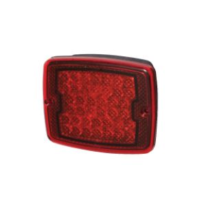 Whitevision 9-33V Flush Mount LED Stop/Tail Light (135 X 110 X 59mm) 