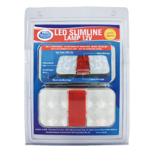 Ark 12V LED Combination Tailight Set (With Number Plate Light)  (Blister Pack Of 2) 