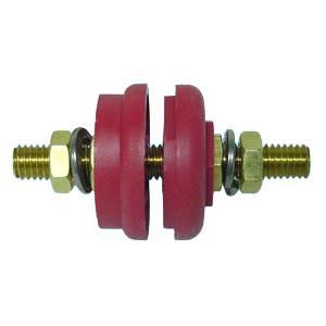 Bellanco Red 1/2" Through Bolt Junction Block  