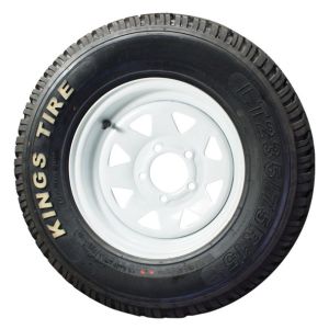 Ark 15" Landcruiser Style Lt235/75R15 Painted Trailer Wheel 