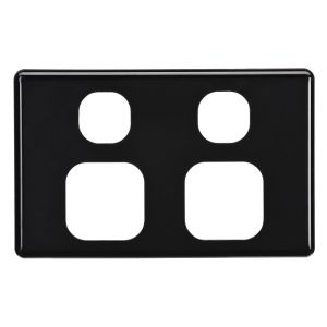 Projecta Black Double Gpo Power Point Fascia (Pack of 10)
