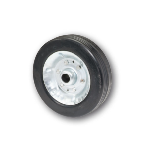 Ark 8" Steel Rimmed Solid Rubber Replacement Jockey Wheel