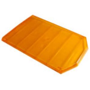 Britax Amber Upper Centre Lens To Suit Mx7000 And Excalibur Light Bars 
