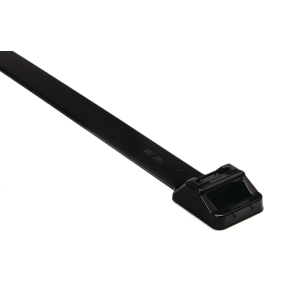 730mm X 12.4mm UV RESISTANT BLACK CABLE TIES (PACK OF 25)