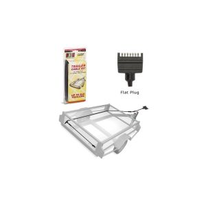 LED 6ft Trailer Wiring Kit With Flat Plug  