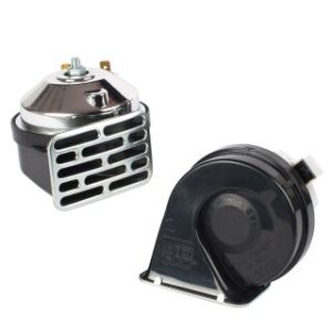 Stebel 12V Dual Horn Set With Chrome Cover  