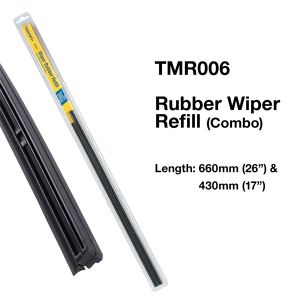 TRIDON 17/26" JAPANESE WIPER RUBBER TWIN PACK