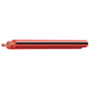 3mm Red/Black Figure 8 Cable (100m Roll)