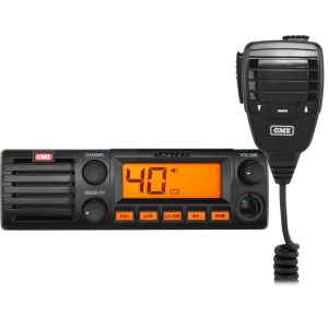 GME 27mhz 40 Channel CB Radio With Din Mounting Kit 